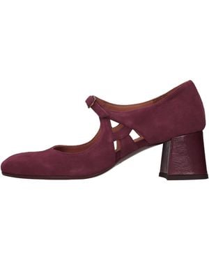 Chie Mihara With Heel - Purple