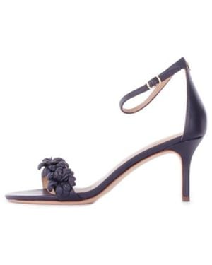 Ralph Lauren Sandals 802P10640 002 Allie M Flwr Sandals Heel - White