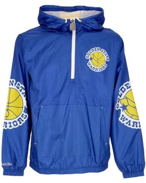 Mitchell & Ness Removable Windbreaker Nba Team Og 2.0 Anorak Windbreaker Golwar - Blue