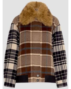 Max Mara Bomba En Mujer Morena - Marrón