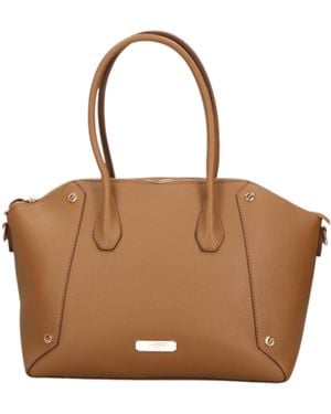 Gattinoni Roomy Bowling Bag - Brown