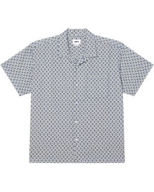 Obey Shirt Shirt Adrian Woven - Gray