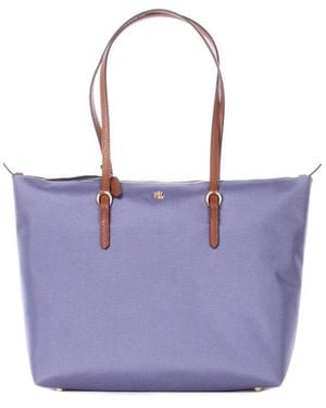 Ralph Lauren Bag 431916737 047 Keaton 26 Tote Medium Sugar Paper - Purple