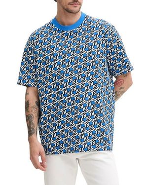 Karl Lagerfeld T-Shirt Klj Relaxed - Blauw