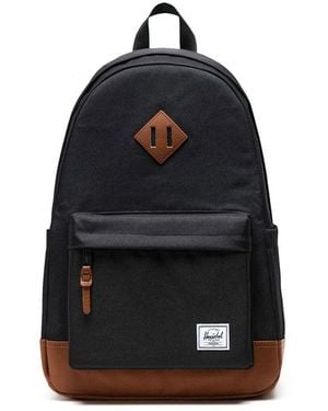 Herschel Supply Co. Heritage Rucksack Schwarz/Hellbraun