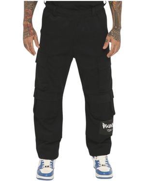 DISCLAIMER Hosen Fur Herren Fracht - Schwarz
