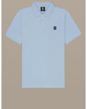 Refrigue Polo With Patch - Blue