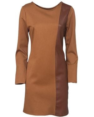 Fly Girl Frauen Kleid Tegal - Braun