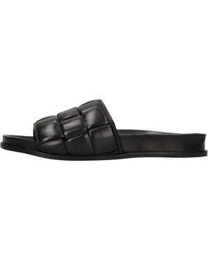 Lorenzo Masiero Sandals - Black