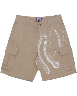 Octopus Side Cargo Short - Gray