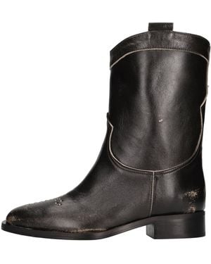 NCUB Schwarze Stiefel