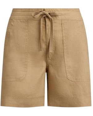 Ralph Lauren Shorts Camel - Natural
