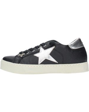 PASQUALEXY3 Schwarze Turnschuhe - Blau