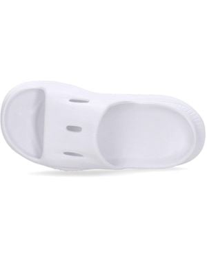 Hoka One One Chaussons Homme Ora Recovery Slide 3 Blanc/Blanc