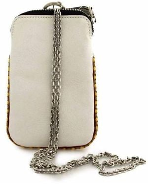 Gianni Chiarini Phone Case Pretty Leather - White