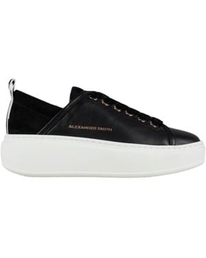 Alexander Smith Asbcwhw-0522-Blk Leather - Black