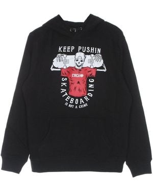C1RCA Keep Pushin Hood Sweatshirt - Black