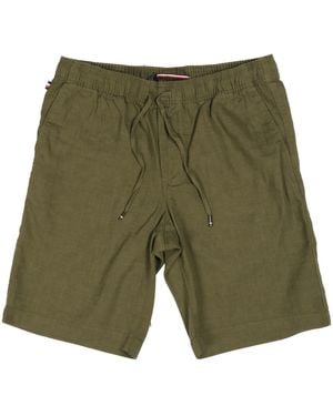 Tommy Hilfiger Bermuda Mw0Mw37804 Rbn - Green