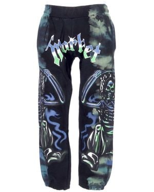 Market Pantalon De Survetement Leger Pour Hommes Killing The Game Glow - Bleu