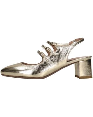 Relac Zapatos Con Tacon Gris - Neutro