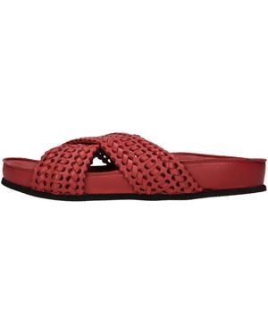 Pantanetti Flat Shoes - Red
