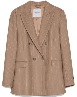 ERMANNO FIRENZE Jackets - Brown