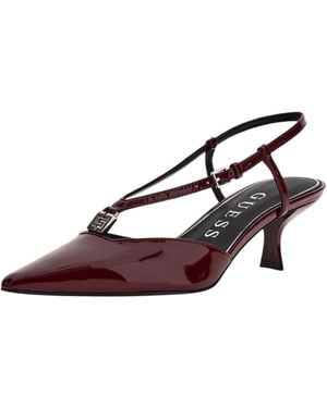 Guess Desie Real Leather - Red