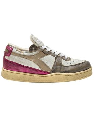 Diadora Mi Basket Row Cut Metal Fuchsia 201.180207 - Multicolor