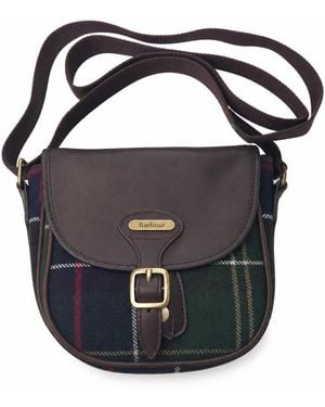 Barbour Taschen. Klassischer Tartan - Schwarz