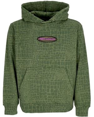The Hundreds Croc Sweat-Shirt A Capuche Leger Pour Hommes - Vert