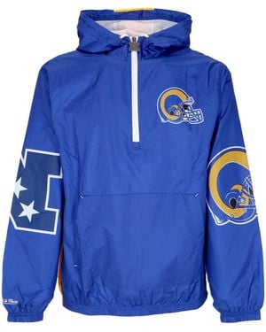Mitchell & Ness Pull-On Windbreaker Nfl Team Og 2.0 Anorak Windbreaker Losram - Blue