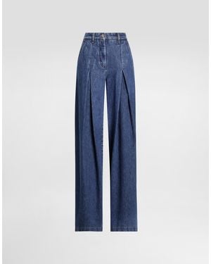 Dolce & Gabbana Mujeres Jeans Denim - Azul