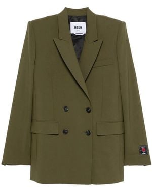 MSGM Grune Jacken - Grün