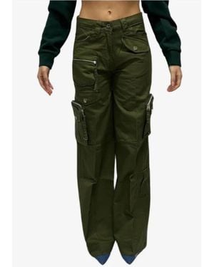Silvian Heach Cargo Pants - Green