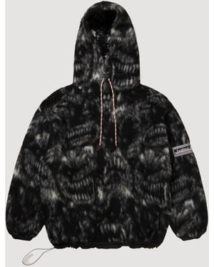 Aries Oversized Monster Fleece - Black