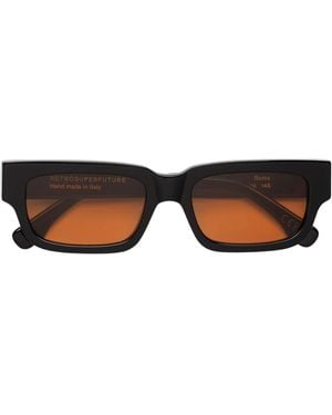 Retrosuperfuture Sunglasses Roma Romarefined-Ogn Adult - Brown