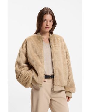 BOSS Petisa Jacket 10273318 01 - Natural