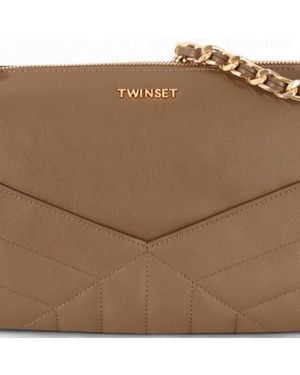 Twinset Shoulder Bag - Brown