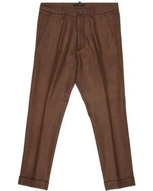 Messagerie Pants Delon Wool - Brown