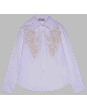 ERMANNO FIRENZE Camisas Blancas - Morado