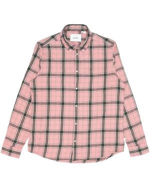 Les Deux Shirt Vintage Check - Roze