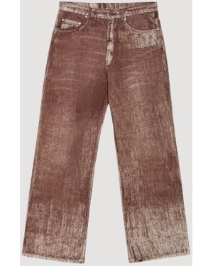CAMPERLAB Paint Denim Jeans - Brown
