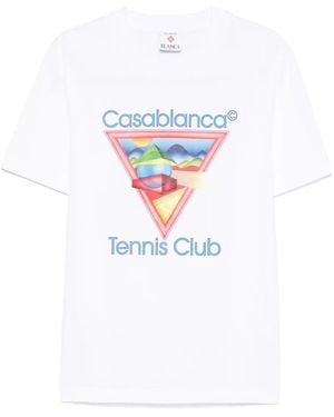 CASABLANCA T-Shirt - Weiß