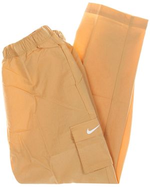 Nike Tracksuit Pants W Sportswear Essential Woven High-Rise Pant Cargo - Natural