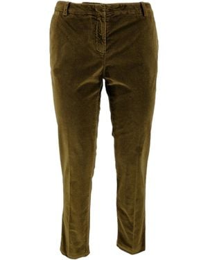 Kiltie Pantalones De Aceite - Verde