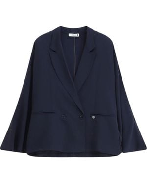 Please Frauen Jacke J493Tmarti - Blau