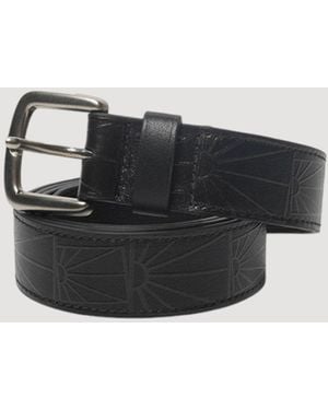 Rassvet (PACCBET) Logo Aus Leder - Schwarz