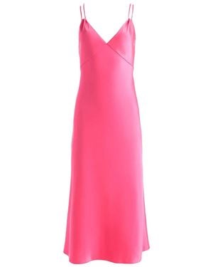 Alice + Olivia Roze Jurken