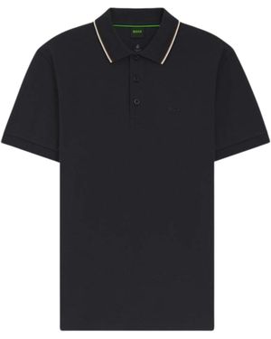 BOSS Polo Pl_Goc Birdie Paule - Zwart