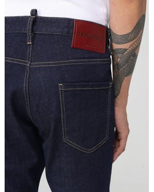 DSquared² Jeans Dans L'Etirement Denim - Bleu